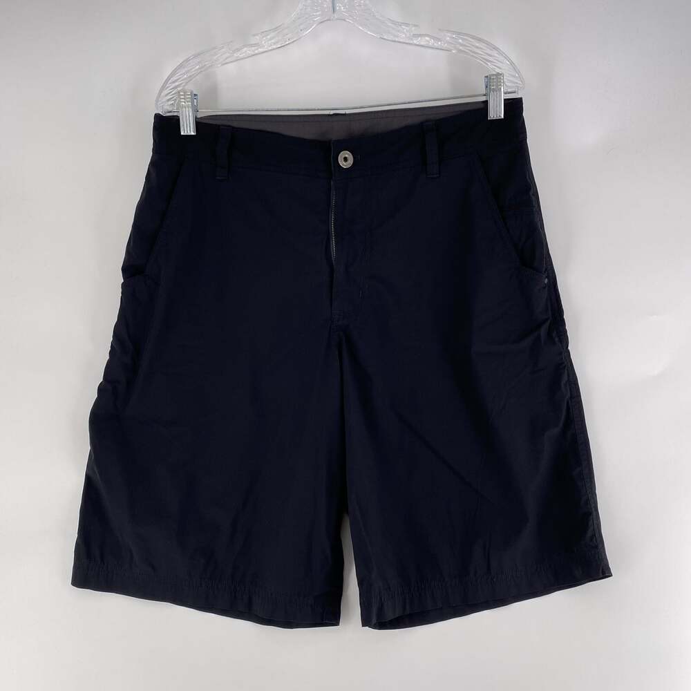Lululemon Men’s Size 34 Solid Black Nylon Lightweight Chino Shorts